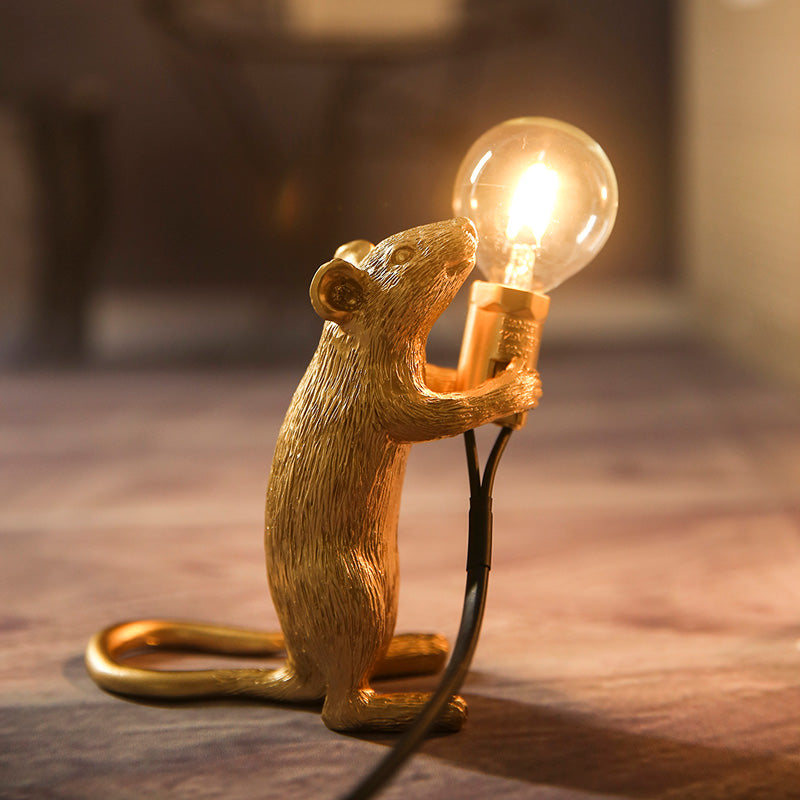 Olverai Mouse Small Animal Table Lamp