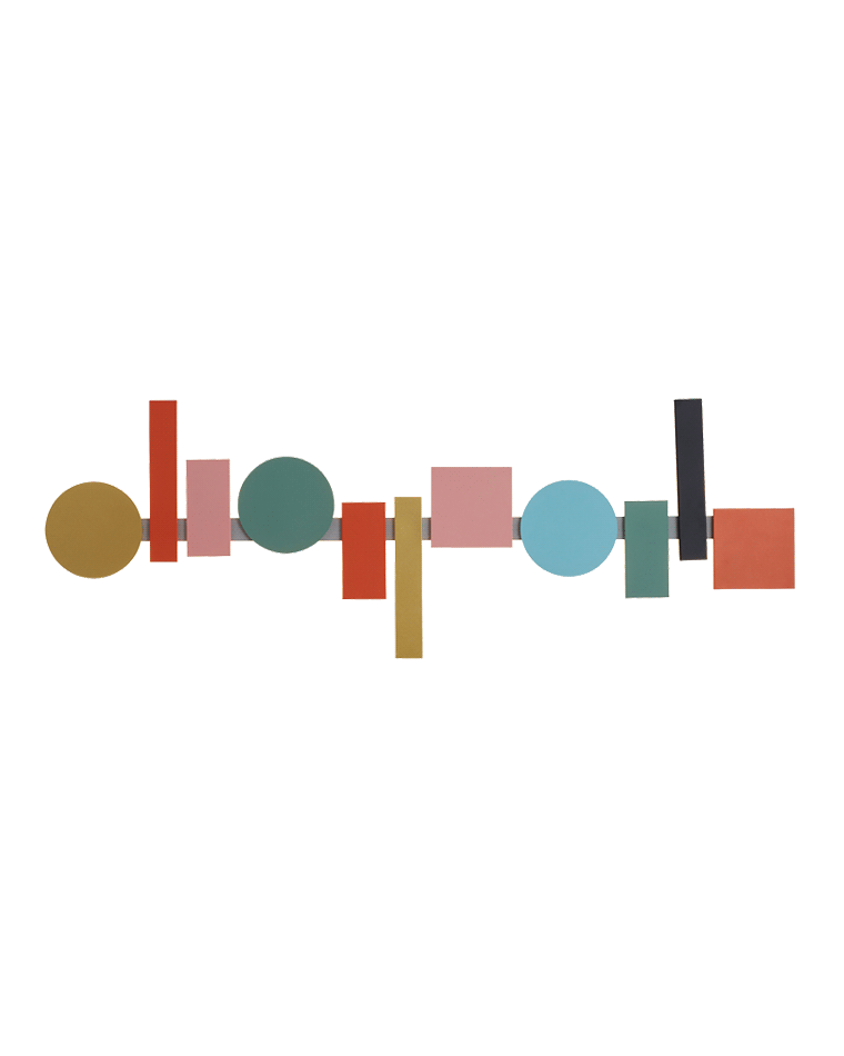 Olverai Colorful Sculptural Art Wall Sconce