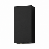 Olverai Riven Up & Down Outdoor Wall Sconce