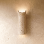 Olverai Serelis Travertine Up & Down Wall Sconce