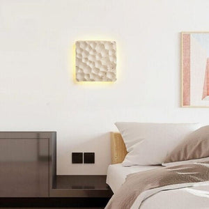 Olverai Ardelle Sculpted Travertine Wall Light